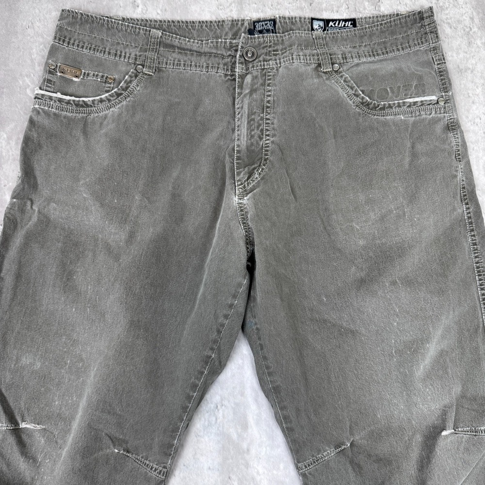 Kuhl Revolvr Pants Mens 38x32 Vintage Patina Dye Outdoor Hiking Distressed Y2K - Picture 4 of 12